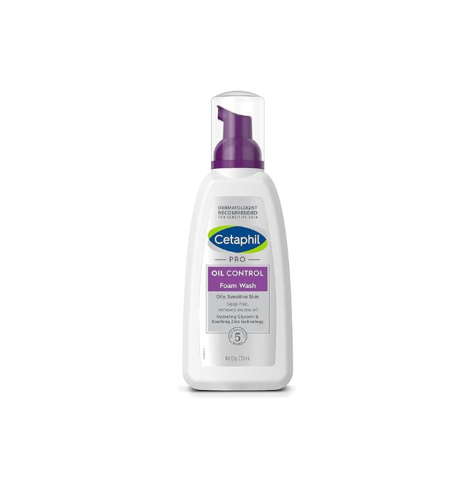 Cetaphil Pro Oil Control Foam Face Wash for Acne & Oily Prone Skin