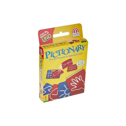 Pictionary Card Game Using Cards and Charades to Act Out Clues?