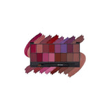 MARS 16 Color Ultra Pigmented Infinity Matte Lip Color Palette (Multicolor, 36 g)