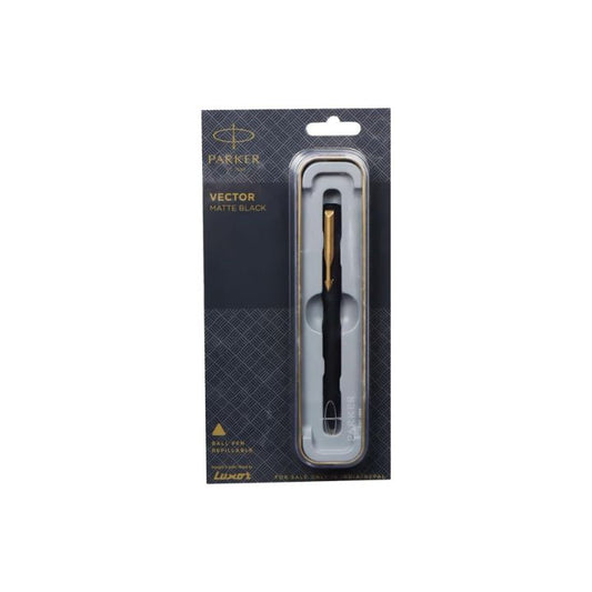 Parker Vector Ball Pen, Matte Black