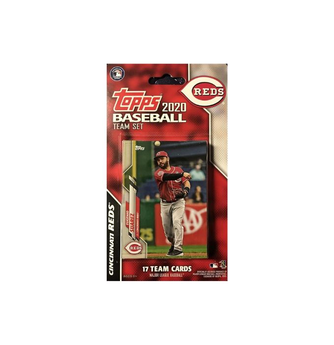 Cincinnati Reds 2020 Topps Factory Sealed Special Edition 17 Card Team Set with Eugenio Suarez and Joey Votto Plus