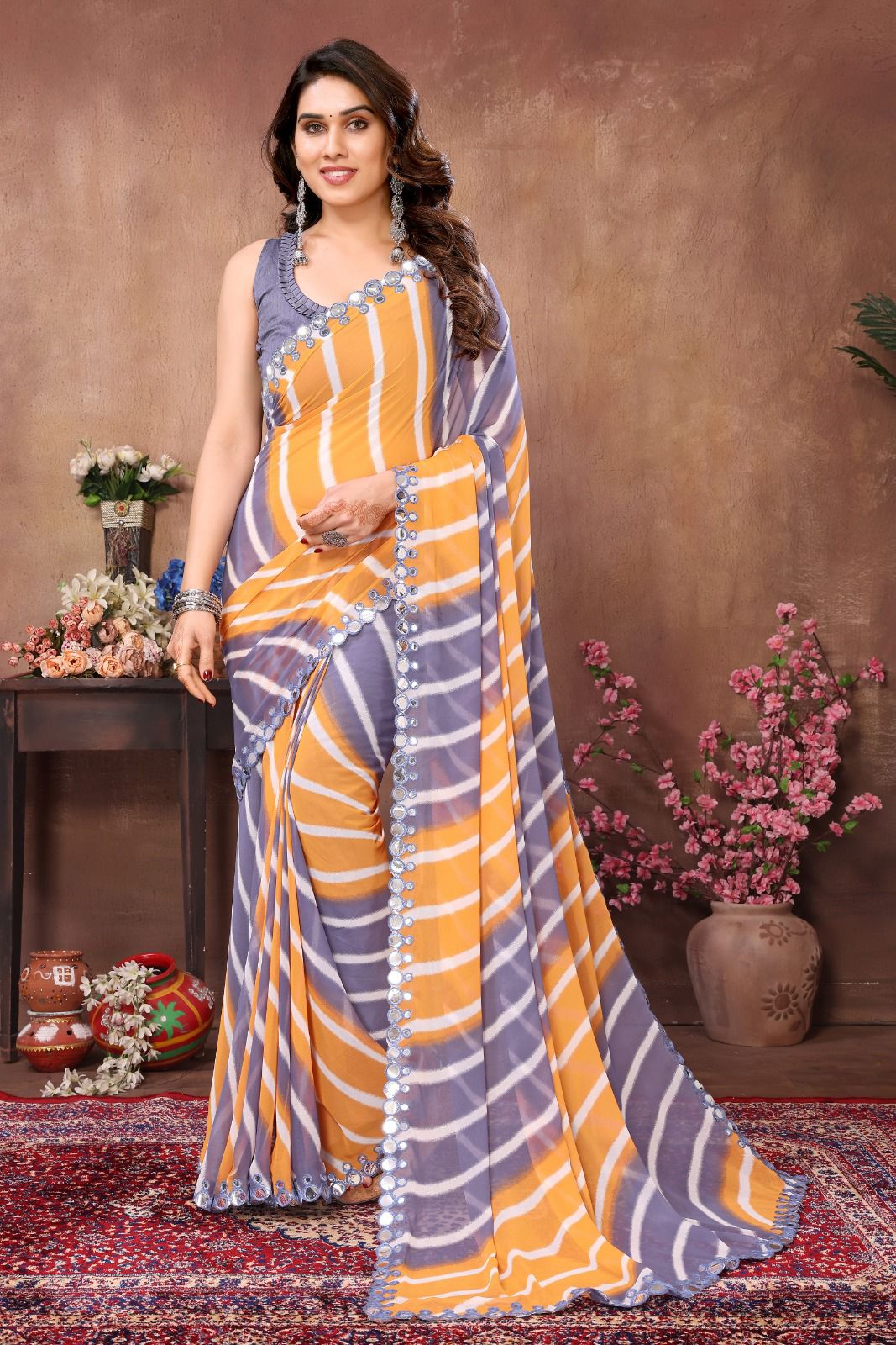 Printed Saree