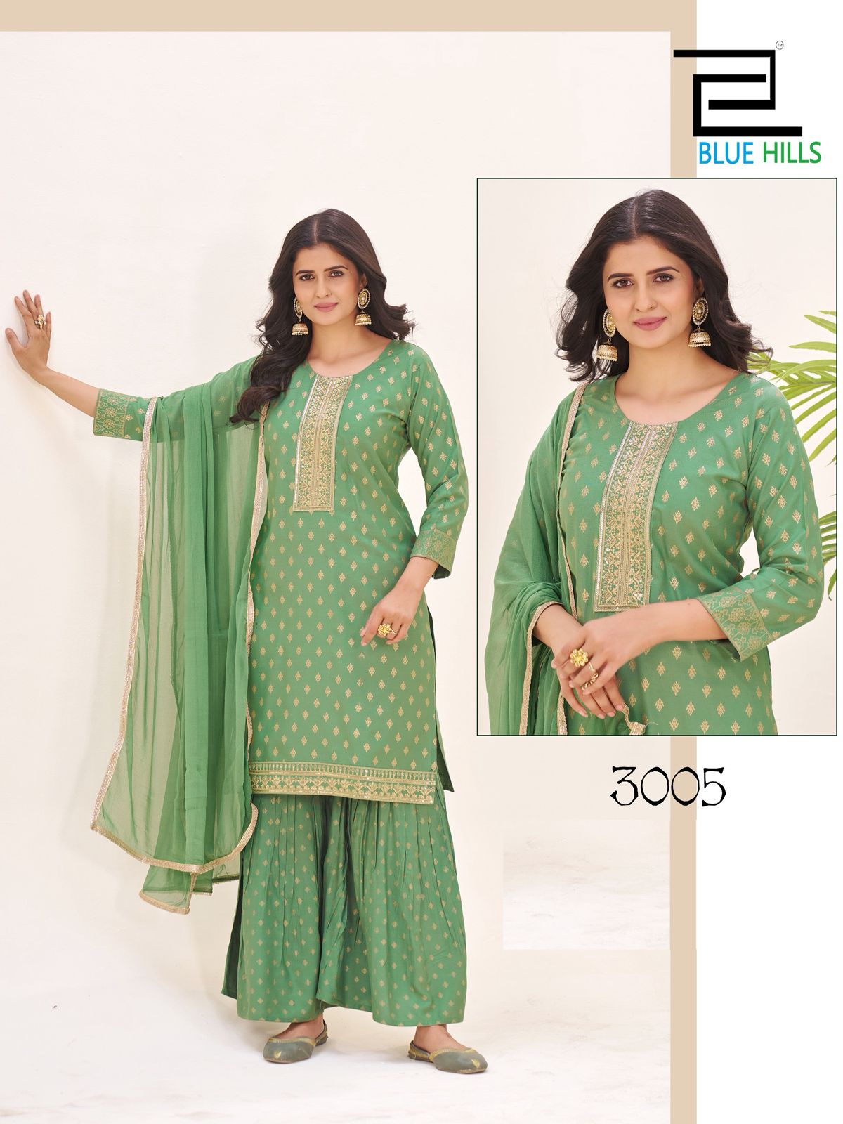 Sharara Bottom and Dupatta