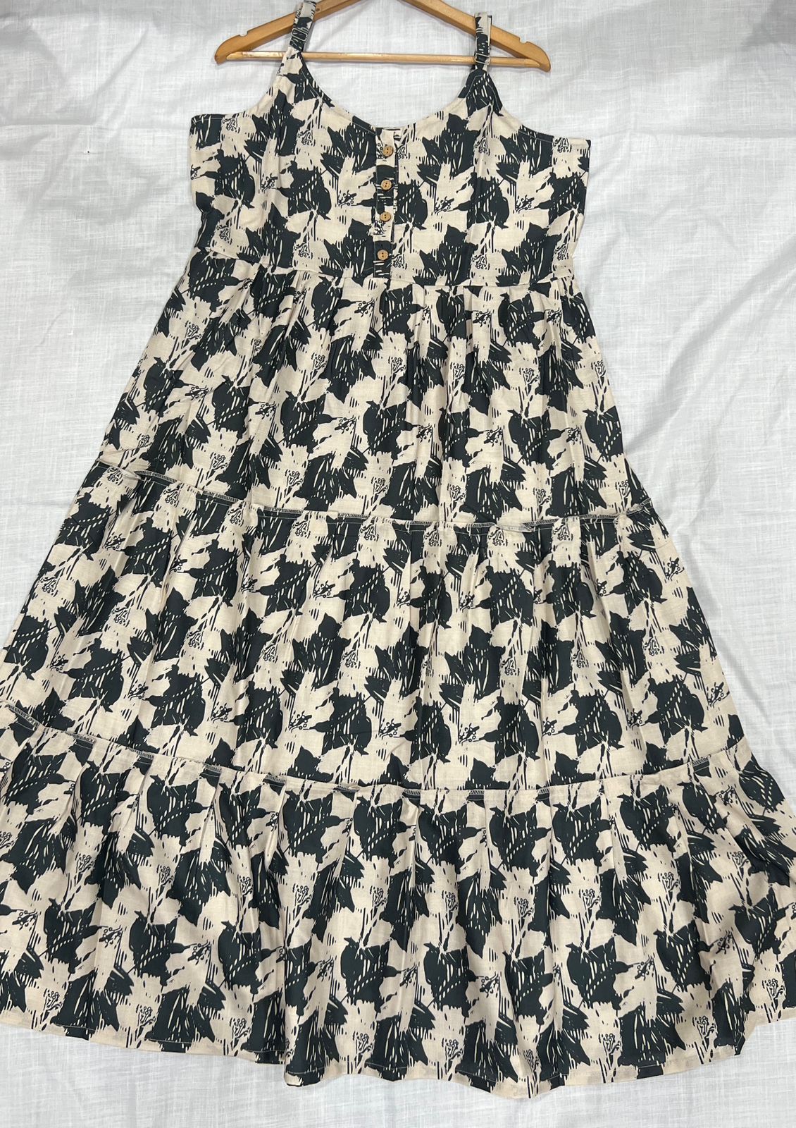 Sleeveless Ruffle Maxi Dress