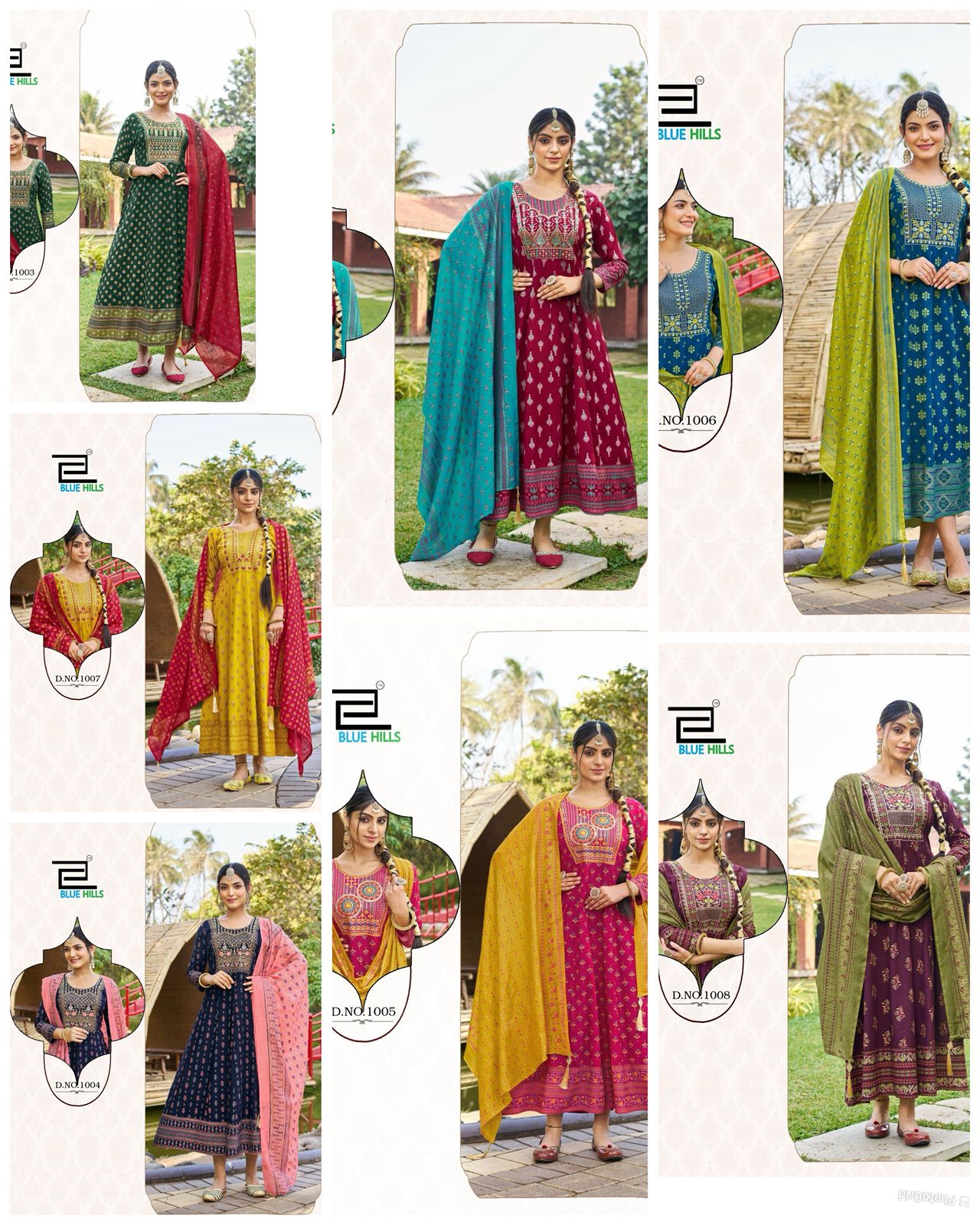 Anarkali Gown with Dupatta