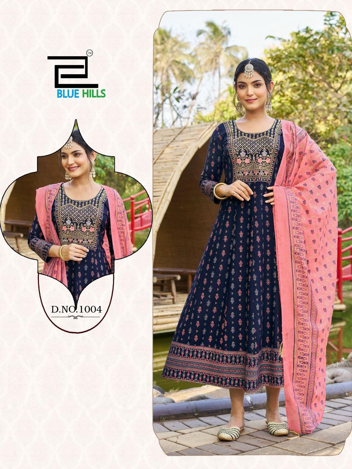 Anarkali Gown with Dupatta