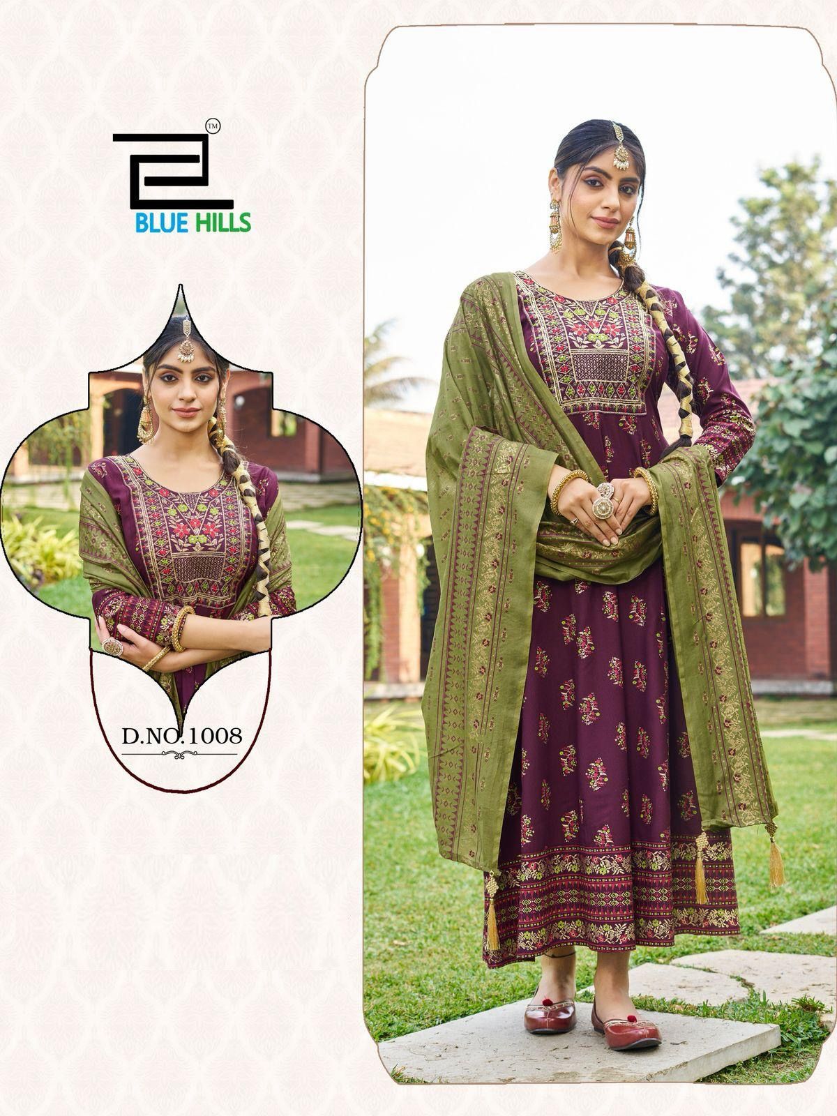 Anarkali Gown with Dupatta