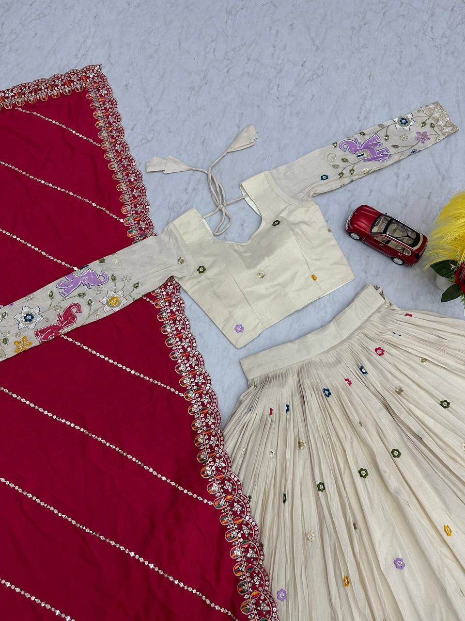 Wedding wear Lehenga Choli With Cancan