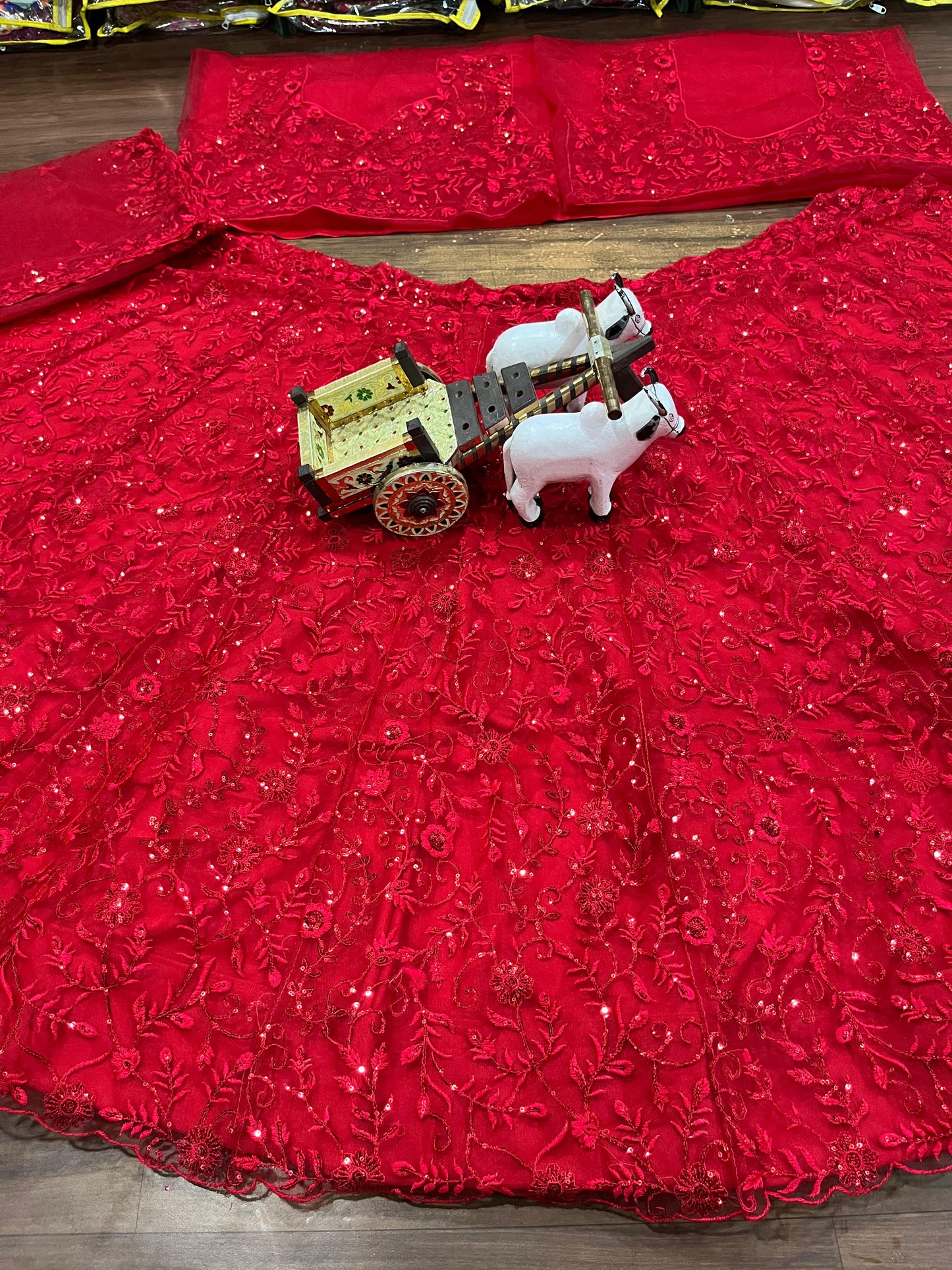 Rosy Red Lehnga