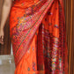 Pashmina Silk Weaving Saree