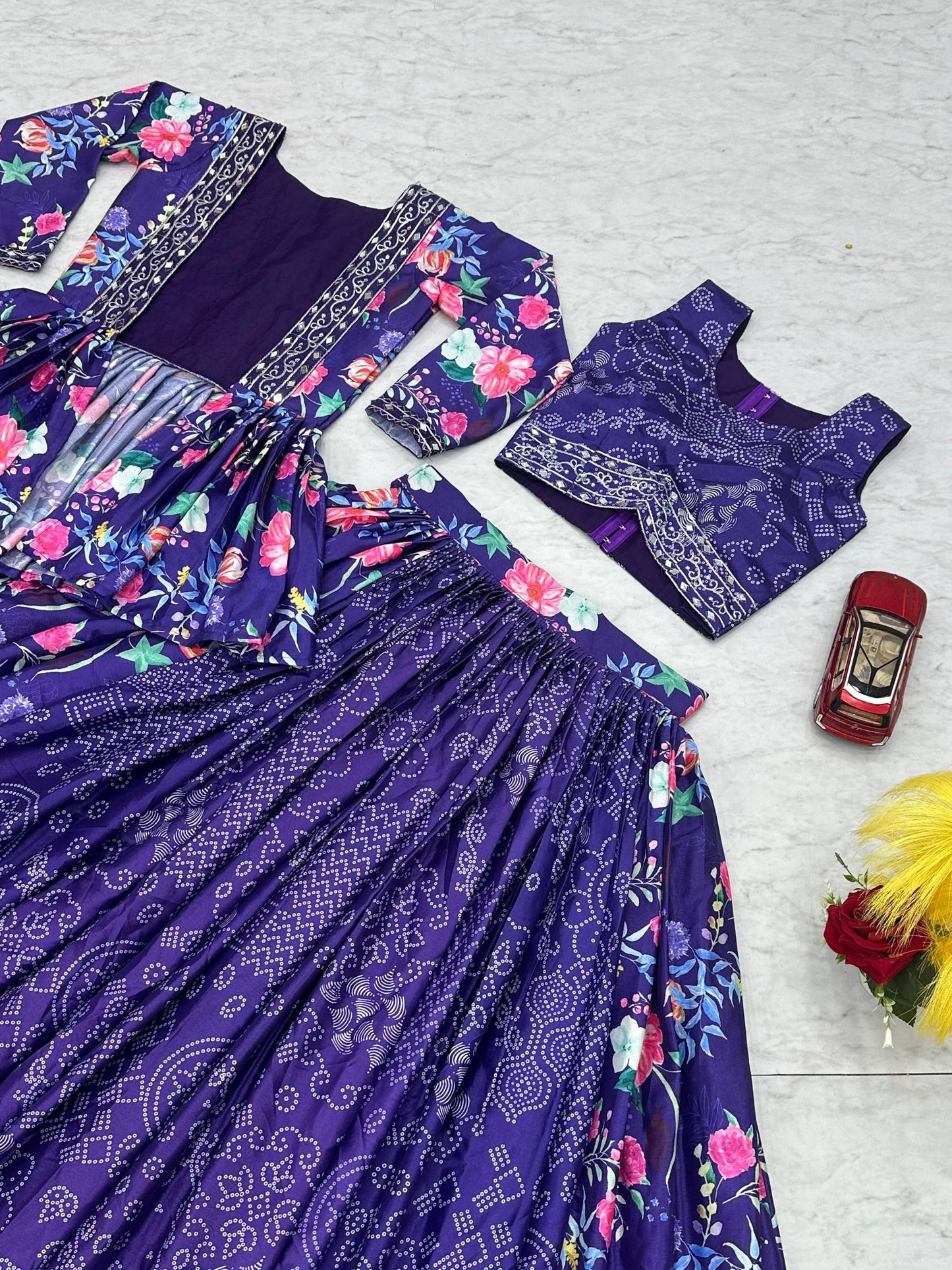 Festival Special Crop Top with Shrug