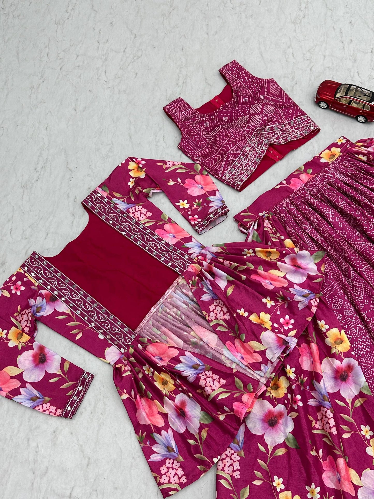 Festival Special Crop Top with Shrug