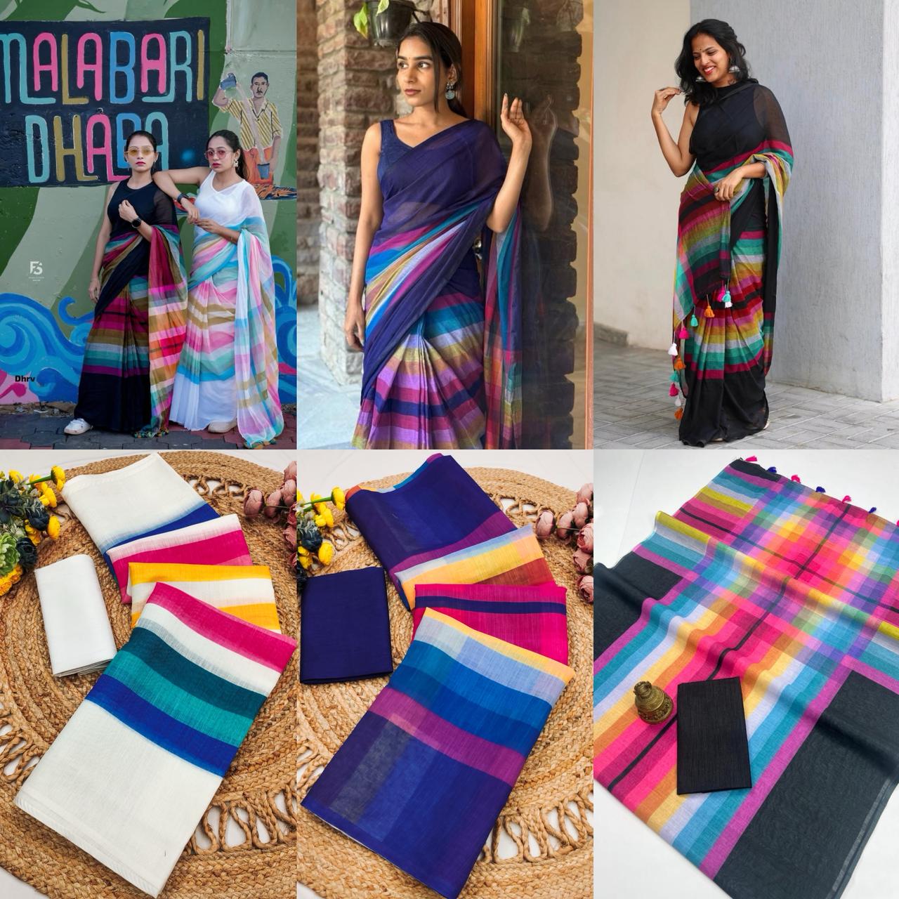 Digital Printed Saree