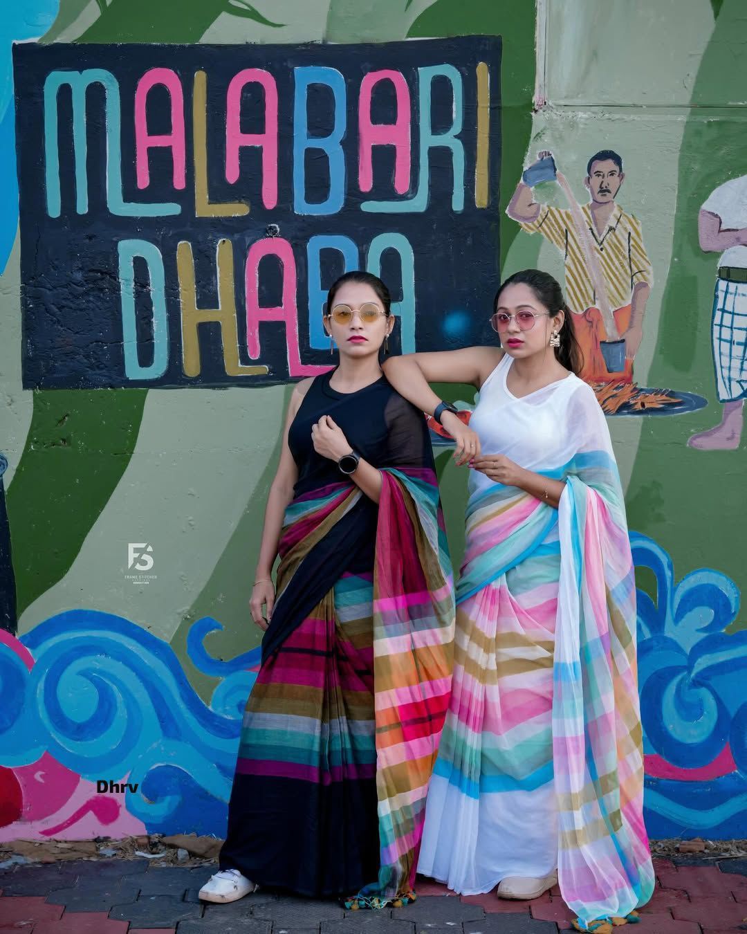 Digital Printed Saree