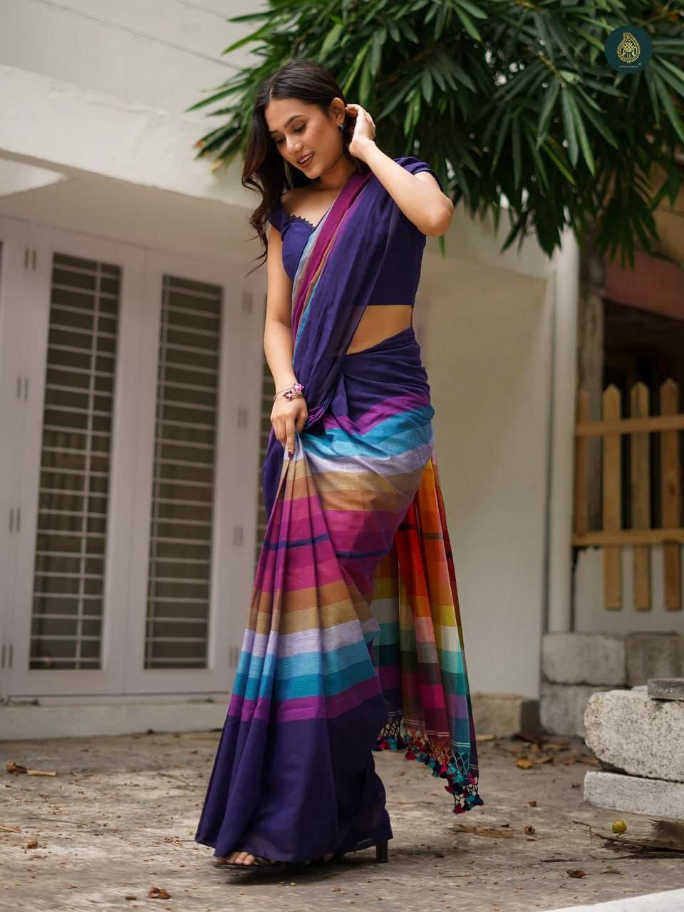 Digital Printed Saree