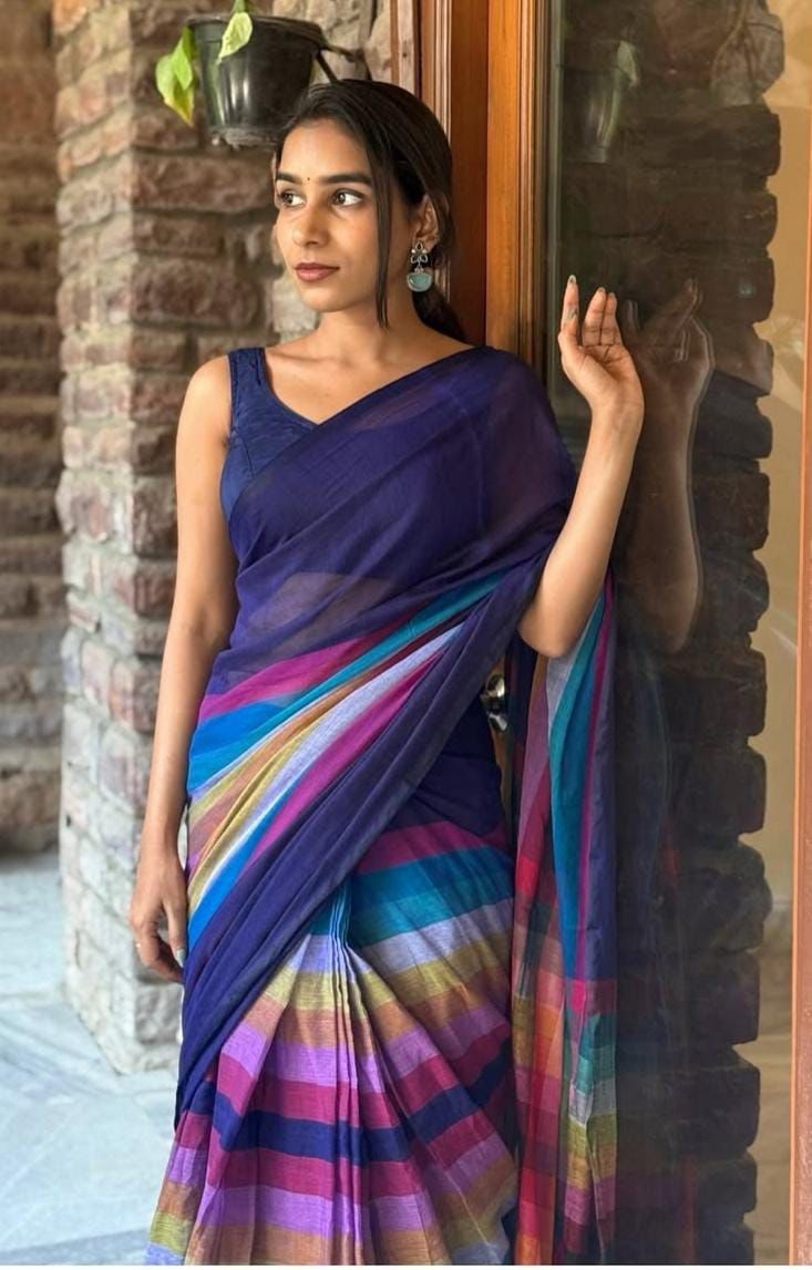 Digital Printed Saree