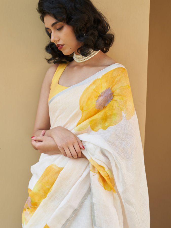 Digital Print Saree