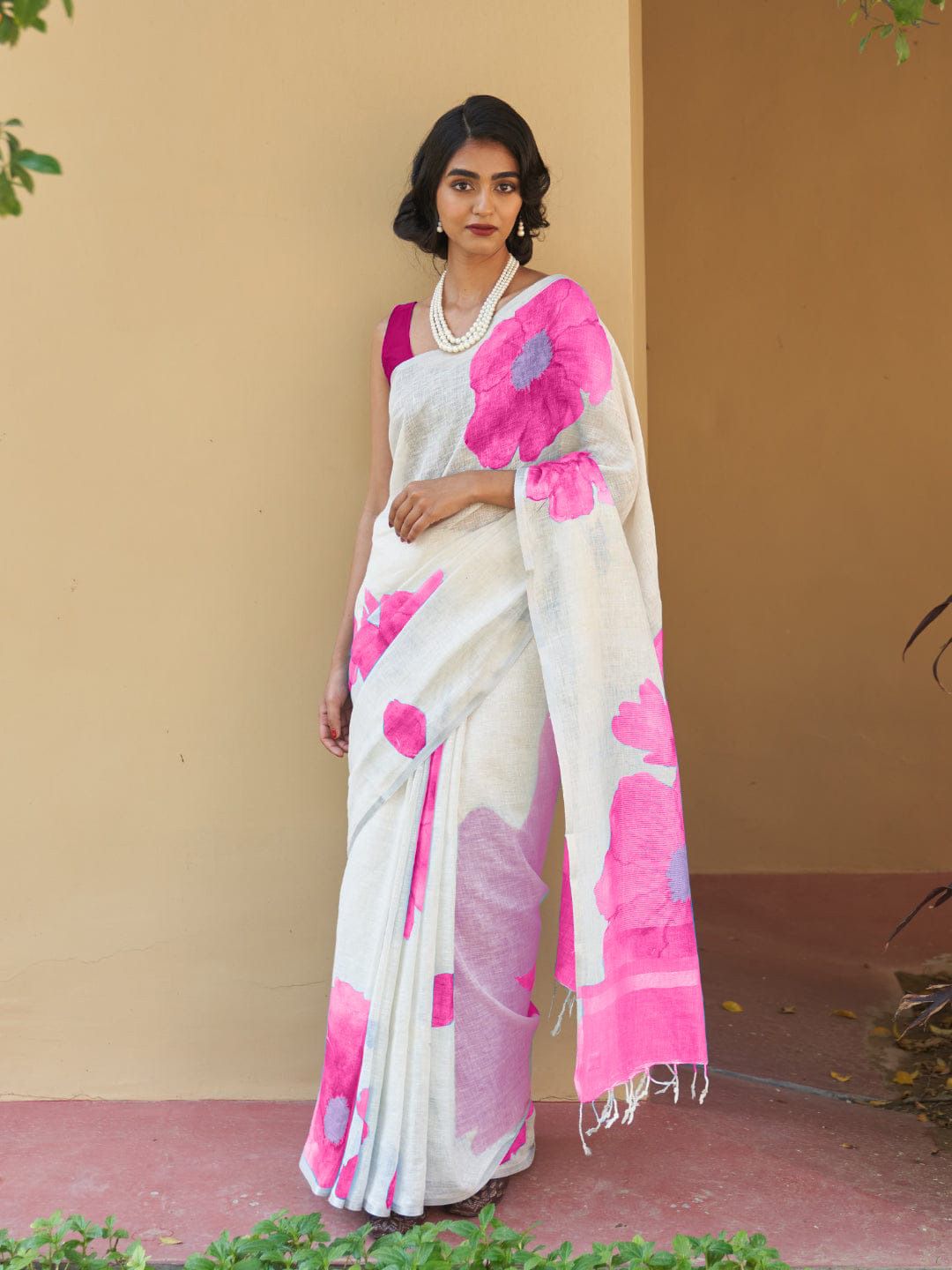 Digital Print Saree