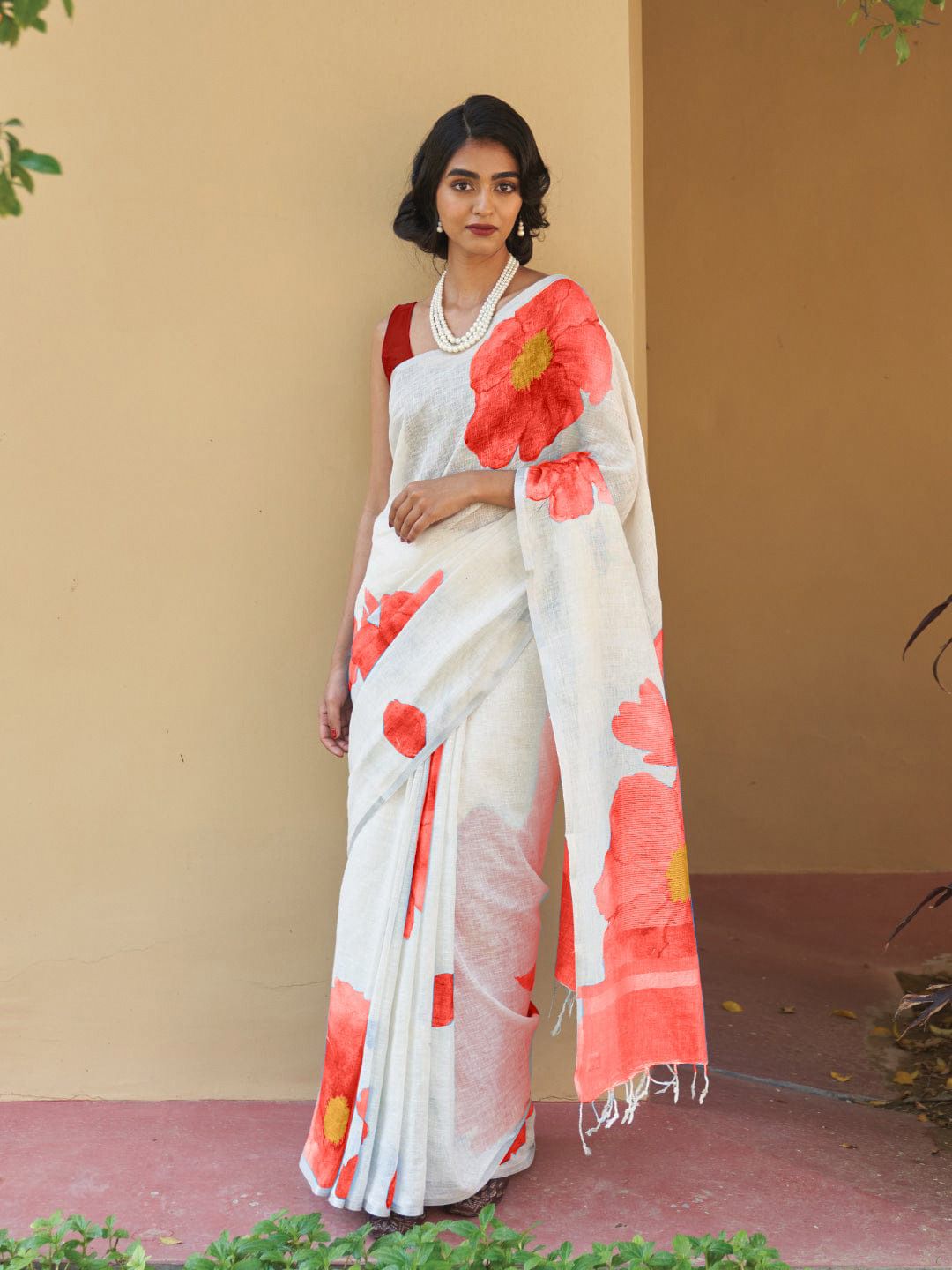 Digital Print Saree