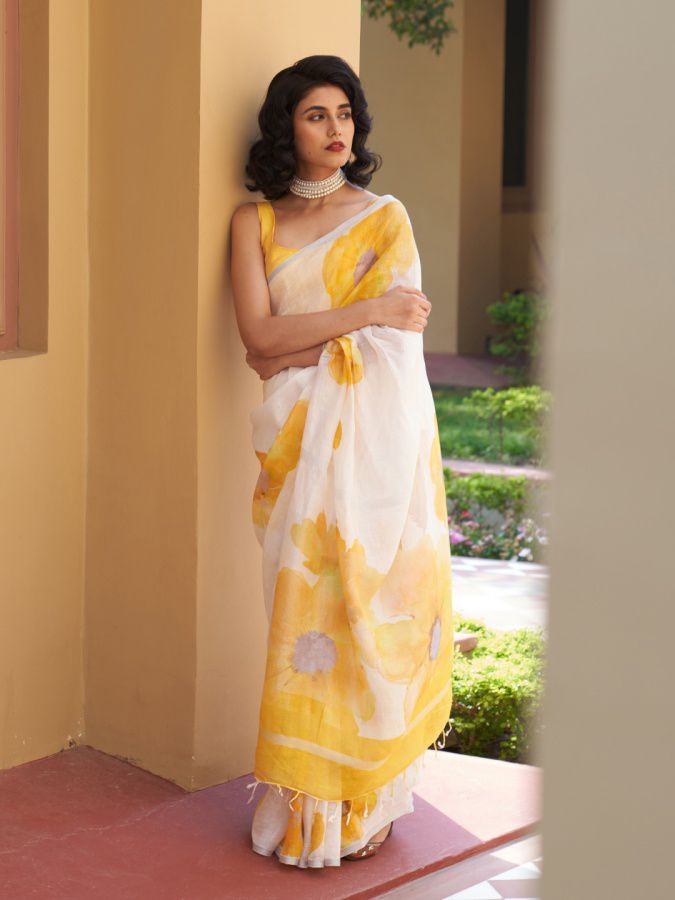 Digital Print Saree