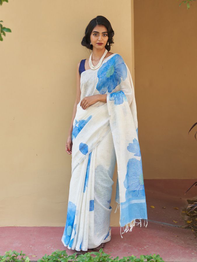 Digital Print Saree