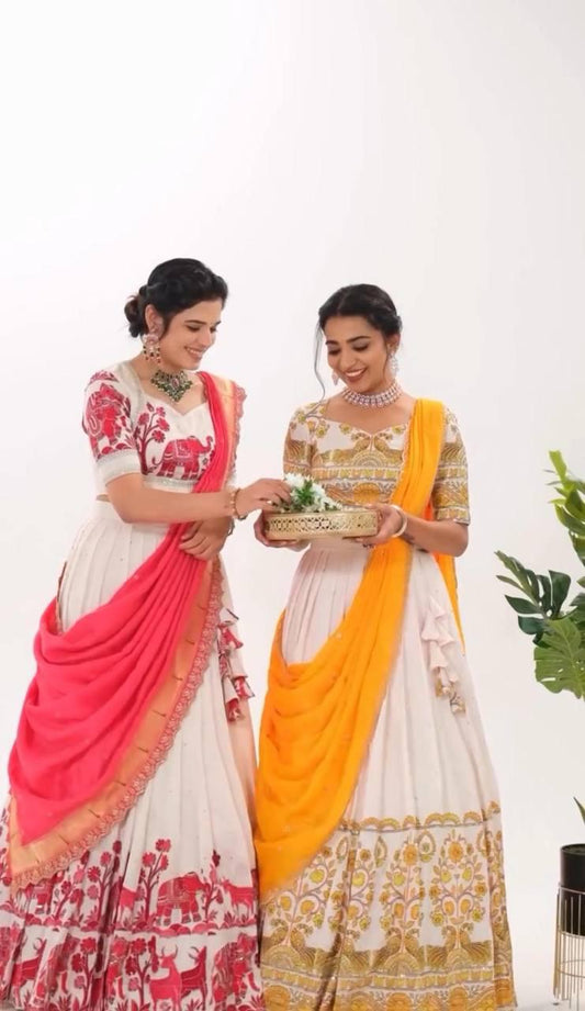 Kalamkari Lehenga Choli