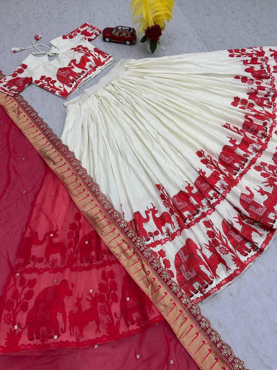 Kalamkari Lehenga Choli