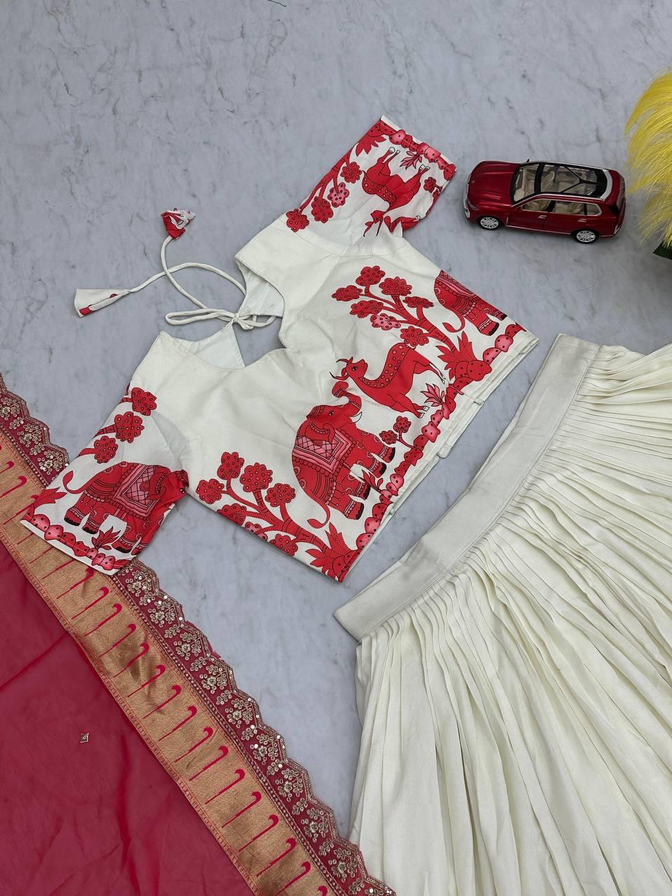 Kalamkari Lehenga Choli