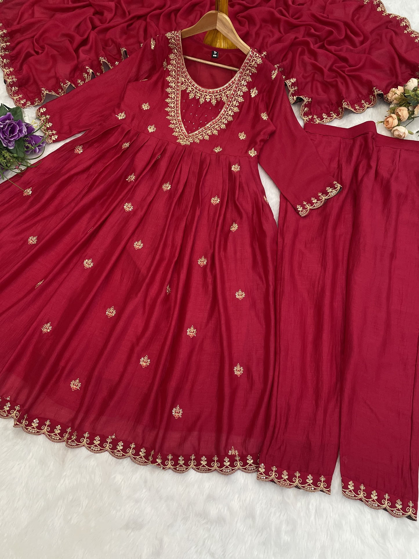 Top Bottom Dupatta set