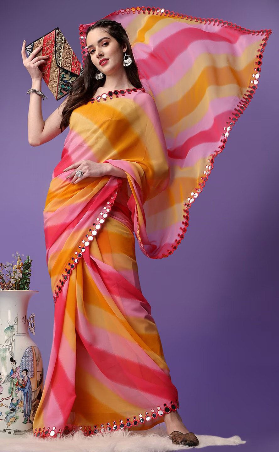 Printed Saree