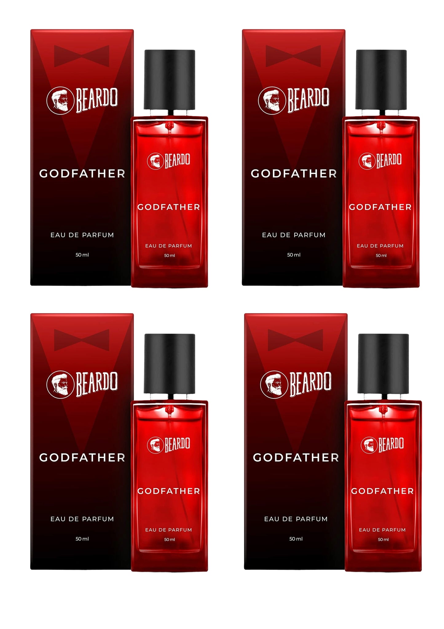 Beardo Godfather Perfume for Men, Pack of 2, Each 50 ml