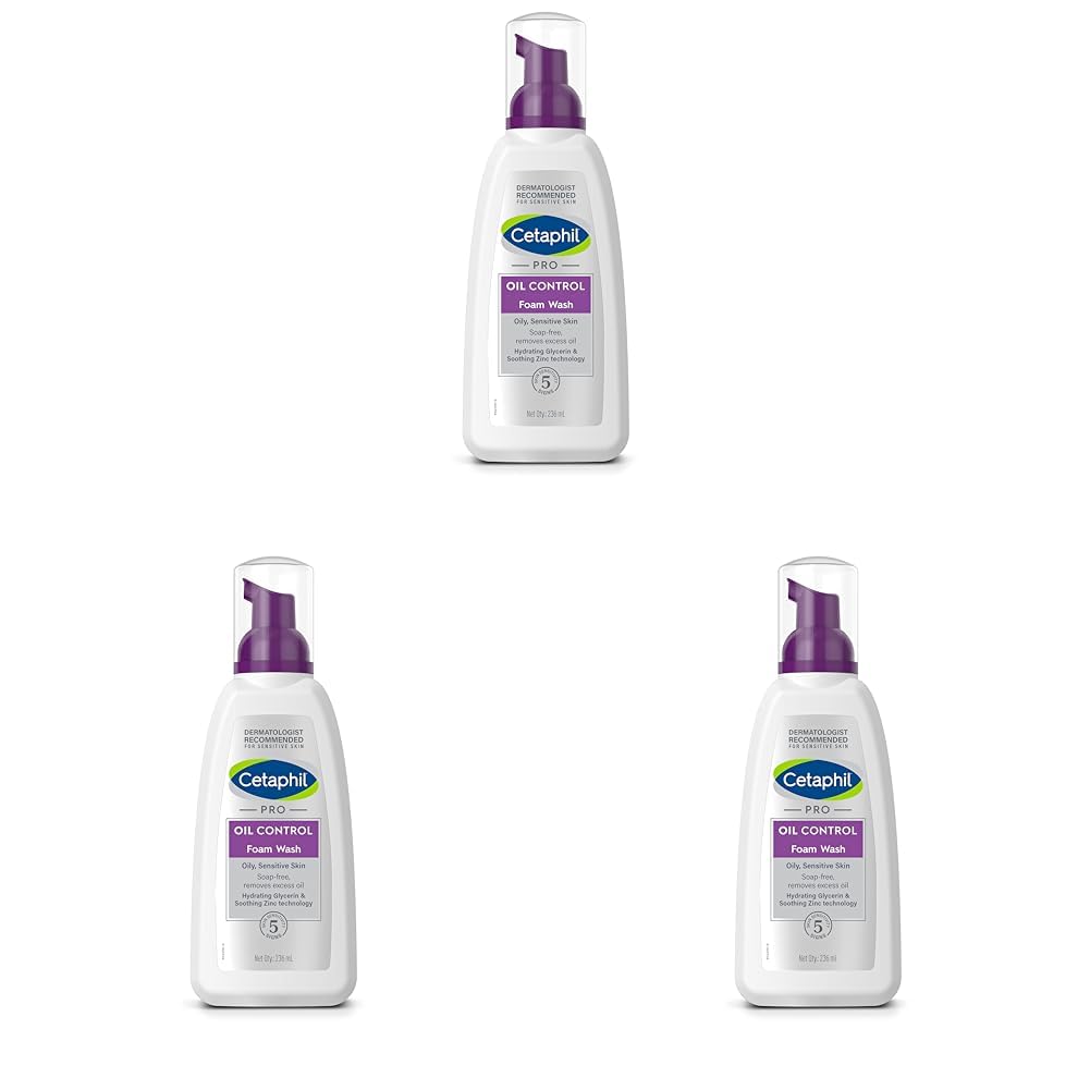Cetaphil Pro Oil Control Foam Face Wash for Acne & Oily Prone Skin