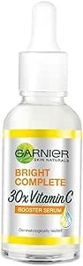 Garnier Bright Complete Vitamin C Booster Face Serum for All Skin Types (30ml)