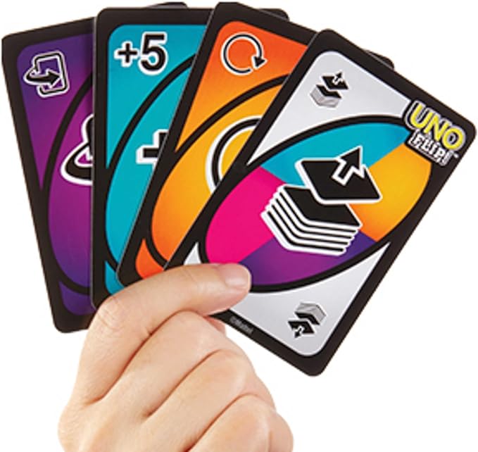 Mattel Uno FLIP, Card Game GDR44, multicolour