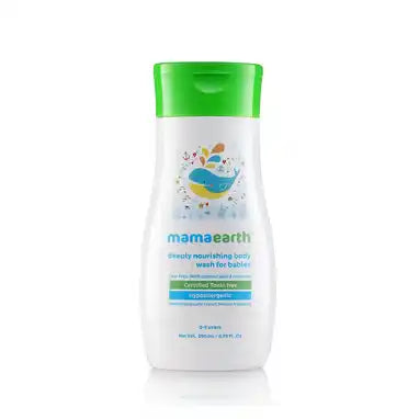 Mamaearth Deeply Nourishing Body Wash For Babies, 200ml