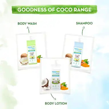 Mamaearth Coco Soft Body Lotion with Coconut Milk & Turmeric for 24-Hour Moisturization - 400 ml